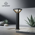 Lampiaes™ ObsidianSpire™ Architectural LED Landscape Bollard Light