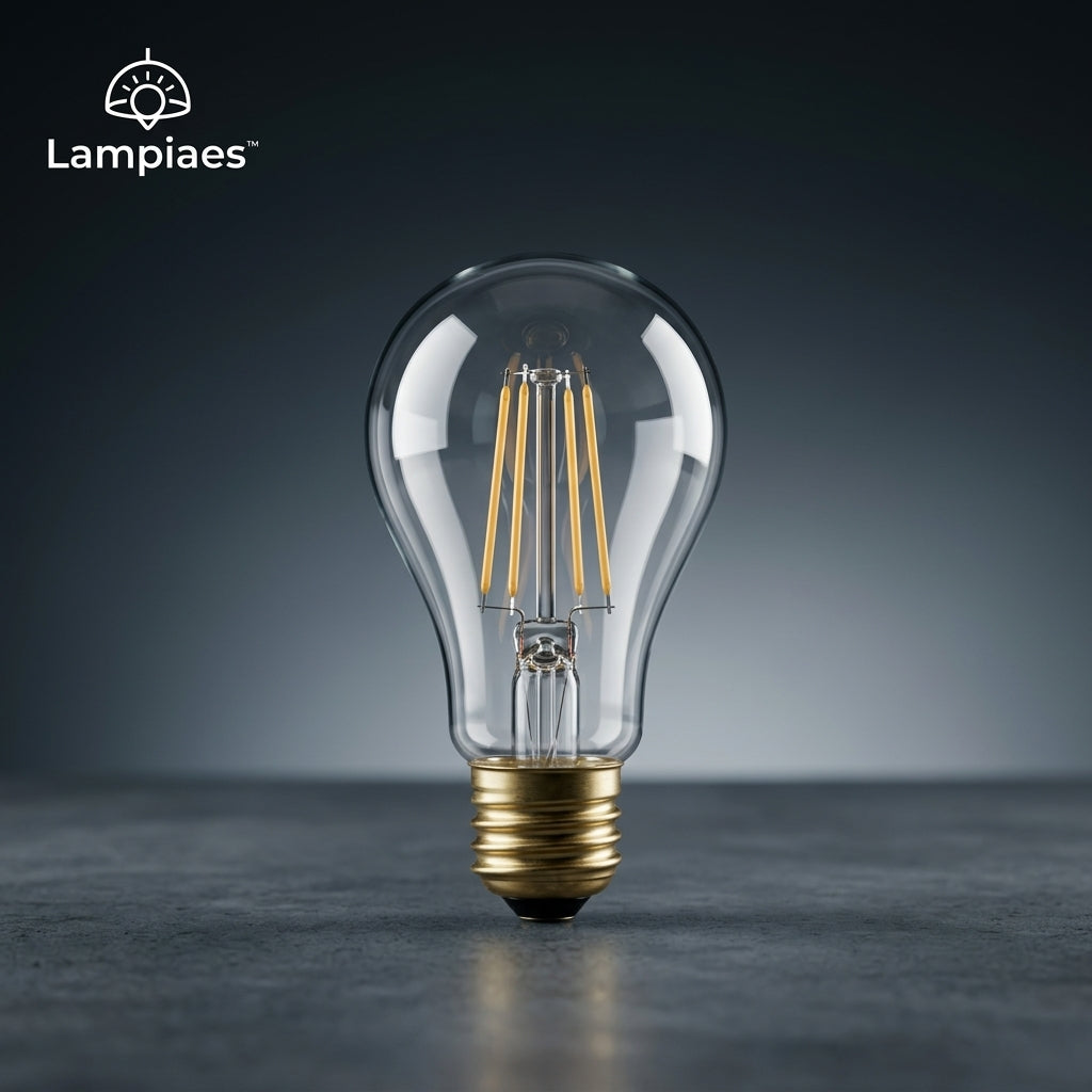 Lampiaes™ Heritage Arc™ A19 Vintage LED Filament Bulb