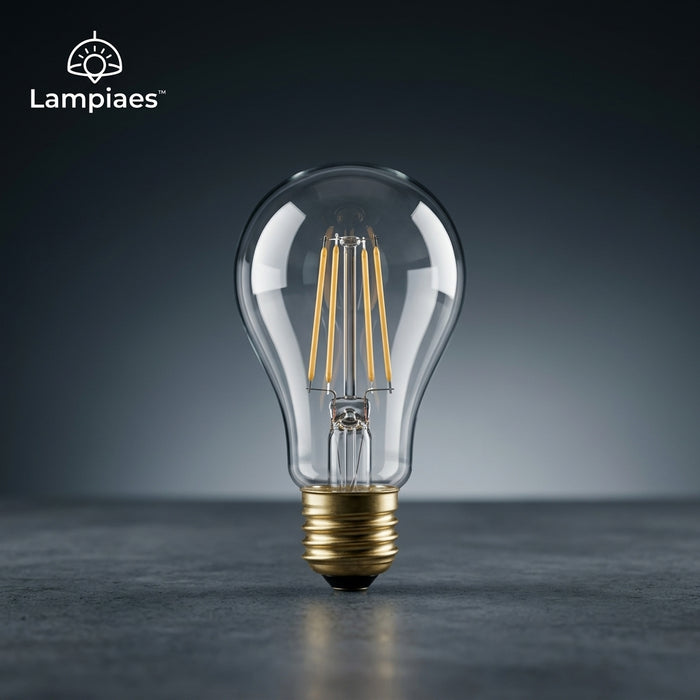 Lampiaes™ Heritage Arc™ A19 Vintage LED Filament Bulb